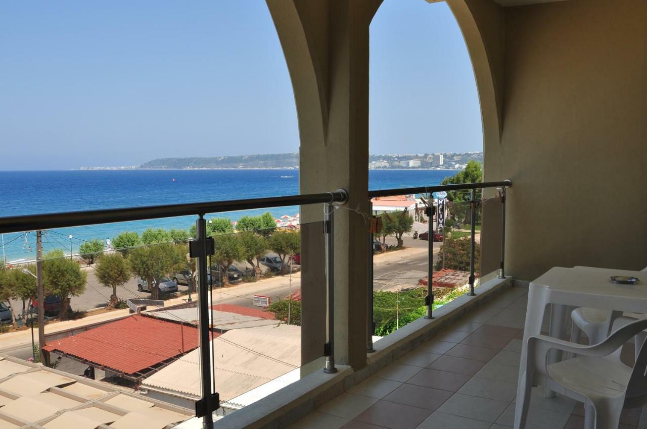 Sea Melody Beach Hotel Apartments Ялисос Екстериор снимка